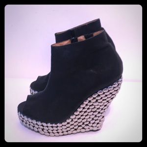 Jeffrey Campbell Havana Last Studded Wedge Shoe